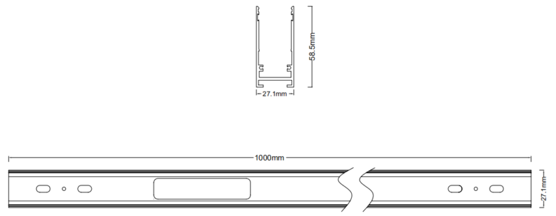 Alto Magneto Magnetic Track Light Linear Profile Surface - Image 2