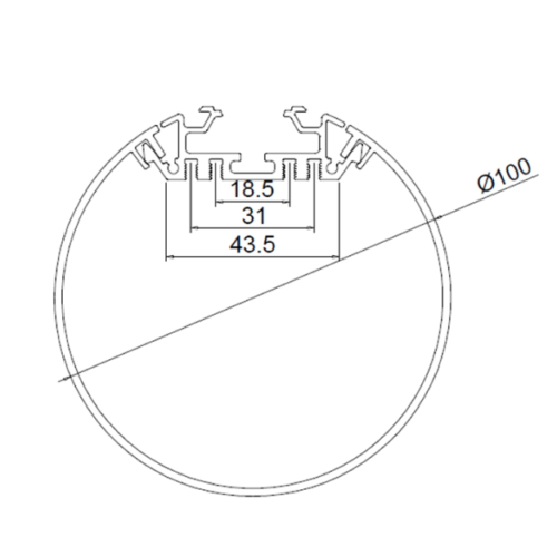 alto linear profile light